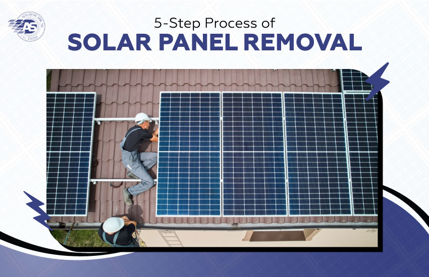 5-Step Process of Solar Panel Removal