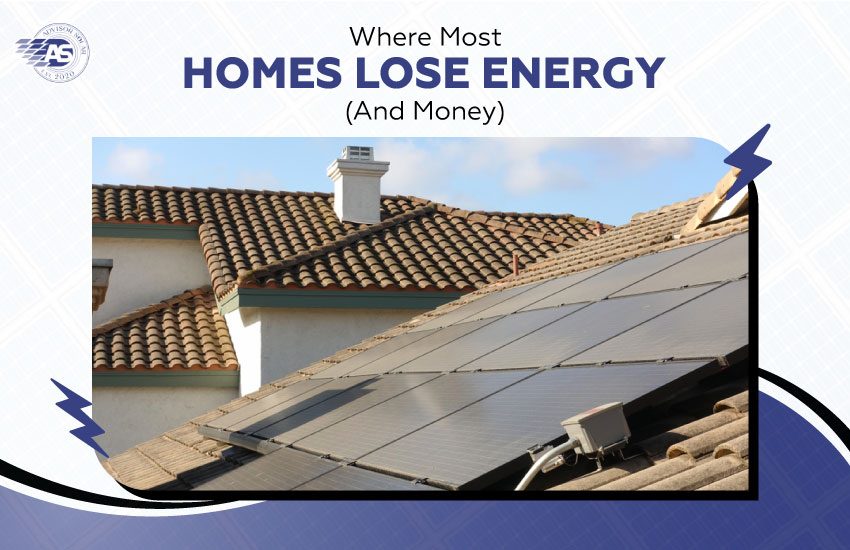Where Most Homes Lose Energy (And Money)