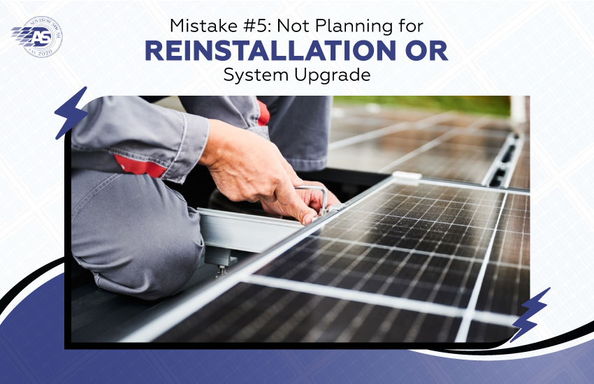 Mistake #5: Not Planning for Reinstallation or System Upgrade