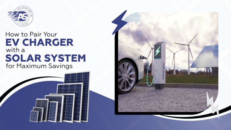 How to Pair Your EV Charger with a Solar System for Maximum Savings